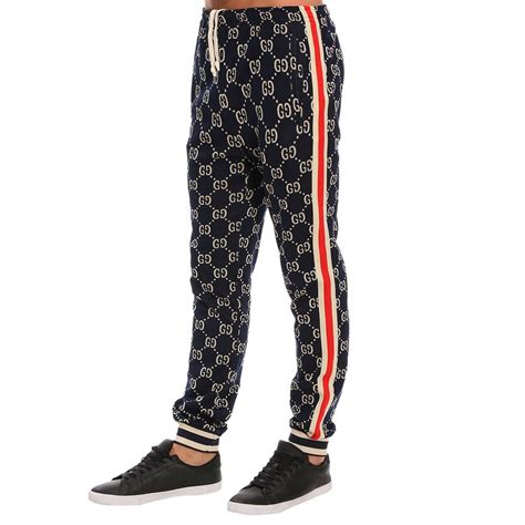 pants gucci hombre precio|gucci wool pants for men.